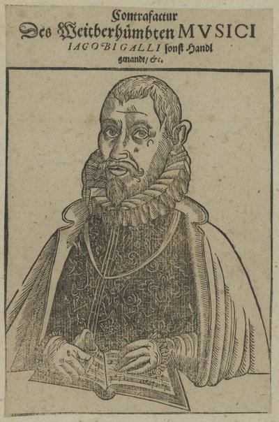 Jakob Petelin Gallus by Unknown